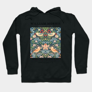 William Morris Strawberry Thief Art Design Hoodie